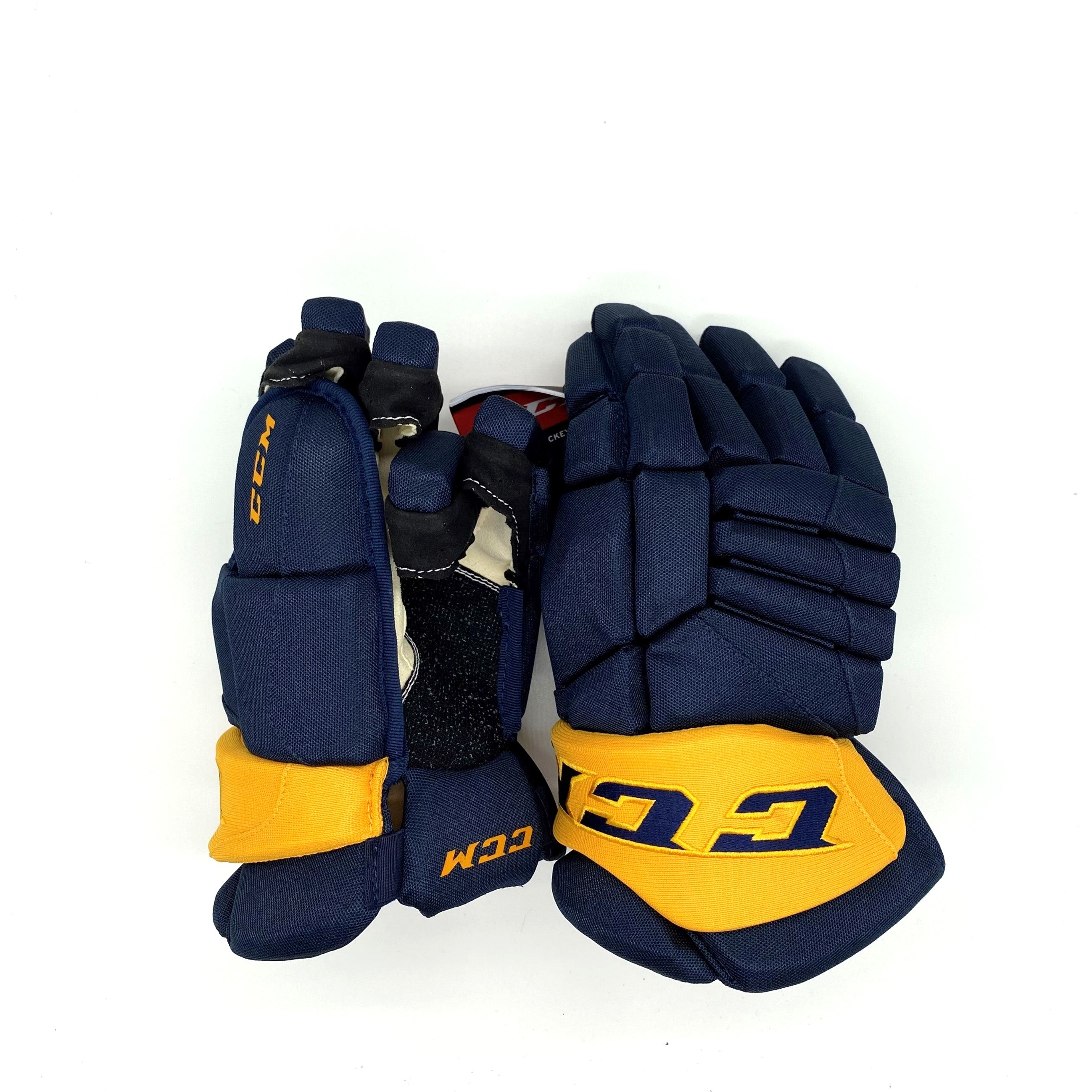 CCM HGJSCHL - Gant OHL Pro Stock (bleu marine/jaune)